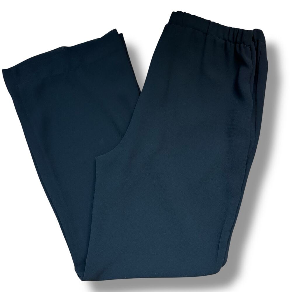 Dress Barn Black Chiffon Pants Size 8